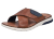 Rieker Kruisband Slipper 25283.22 in de kleur cognac