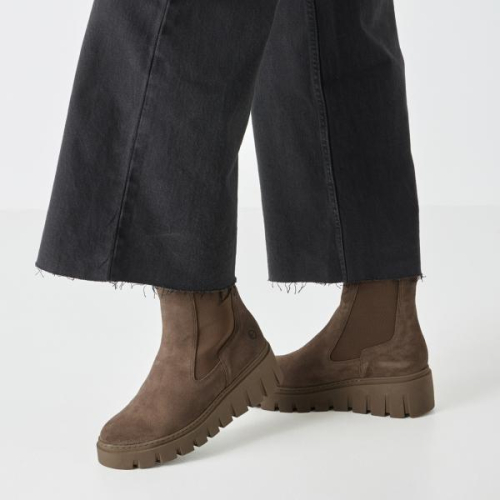 Tamaris Chelseaboot 1-25489-45 341 in de kleur taupe