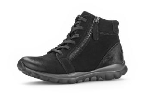 Gabor Hoge Sneaker Rollingsoft 76.868.47 / 36.868 47 in de kleur zwart