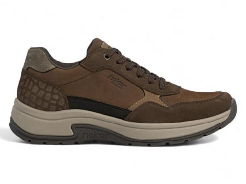 Rieker Veterschoen H 11003-25 H in de kleur bruin