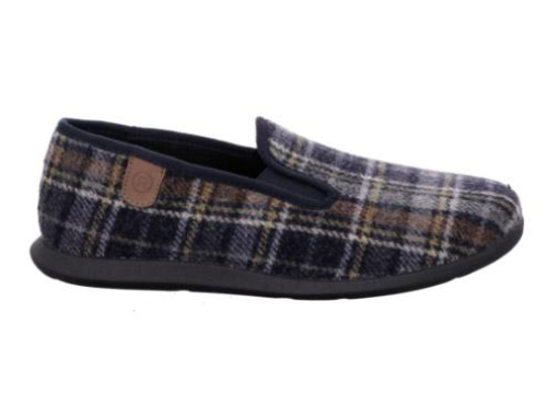 Rohde Pantoffel 6987 56 in de kleur blauw