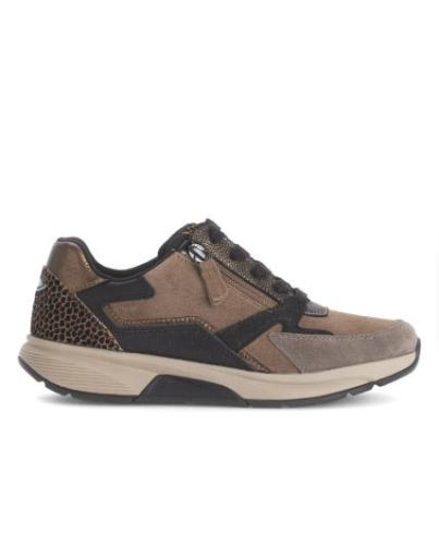 Gabor Sneaker Rollingsoft 76.878.42 in de kleur taupe