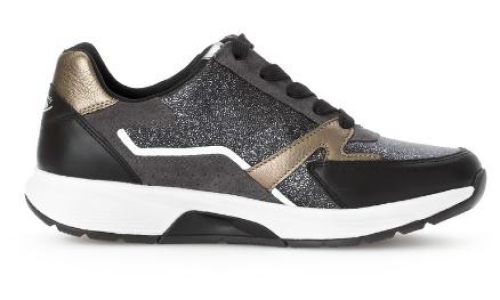 Gabor Sneaker Rollingsoft 76.878.89 in de kleur zwart