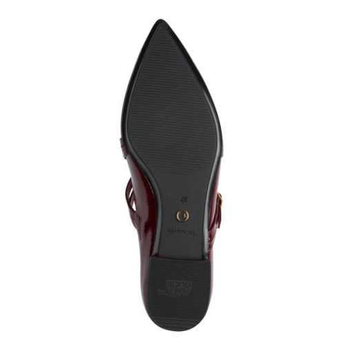 Tamaris Ballerina`s 1-22160-45 568 in de kleur bordeaux