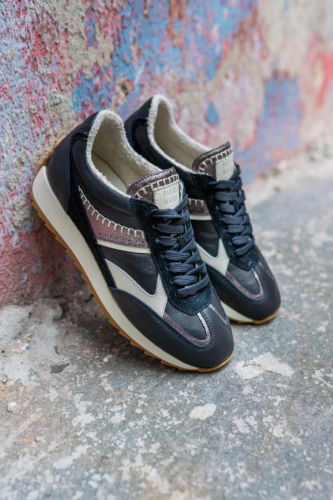 Piedi Nudi Sneaker H HARLEM 02.03 H in de kleur zwart