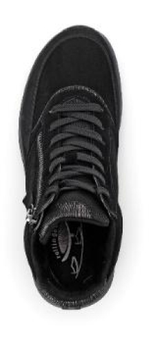 Gabor Hoge Sneaker Rollingsoft 76.887.37 in de kleur zwart