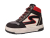 Develab Hoge Sneaker Combi Rood 45371 499 in de kleur zwart