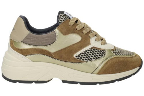 Piedi Nudi Sneaker K Amber Gold KAYA 05.05 K in de kleur cognac