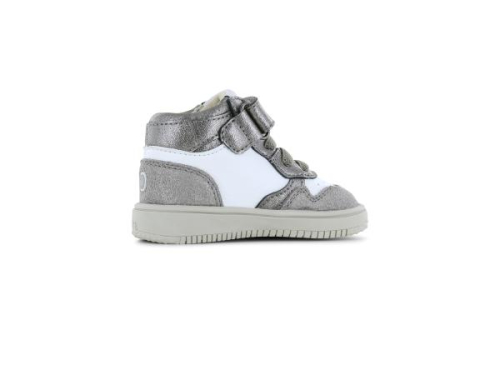 Shoesme Leren lopen BN25W008-F in de kleur zilver
