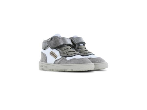 Shoesme Leren lopen BN25W008-F in de kleur zilver