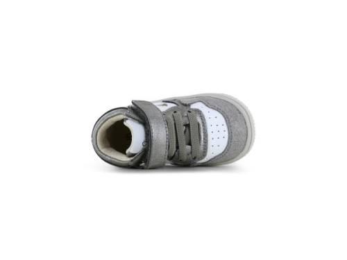 Shoesme Leren lopen BN25W008-F in de kleur zilver