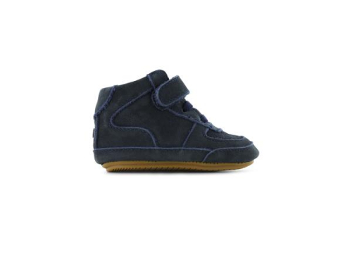 Shoesme Leren Lopen Schoen BP25S010-A in de kleur blauw