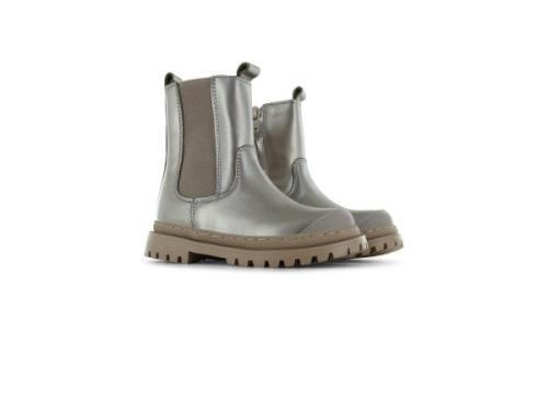 Shoesme Enkellaars NT24W004-C in de kleur champagne
