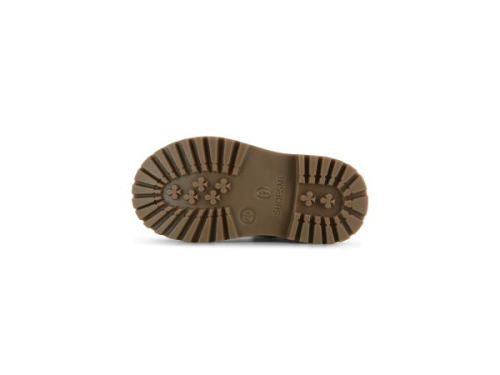 Shoesme Veterboot Combi Leopard NT25W007-A in de kleur brons
