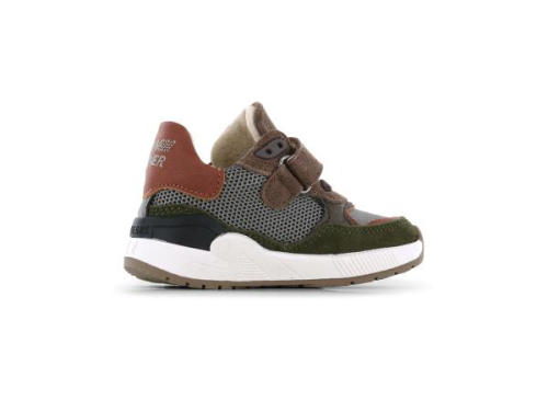 Shoesme Sneaker met Klittenband ST24W008-B in de kleur bruin