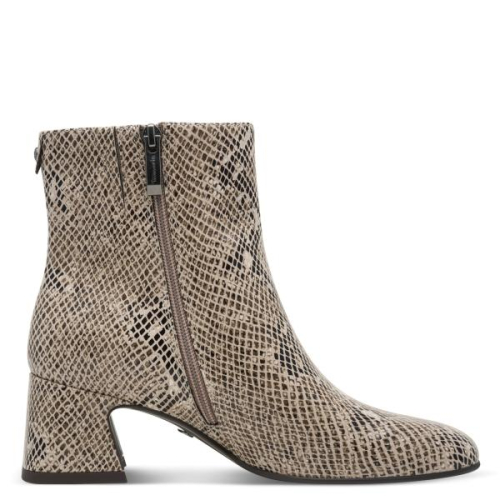 Tamaris Enkellaars Snake 1-25314-45 483 in de kleur beige