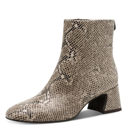 Tamaris Enkellaars Snake 1-25314-45 483 in de kleur beige