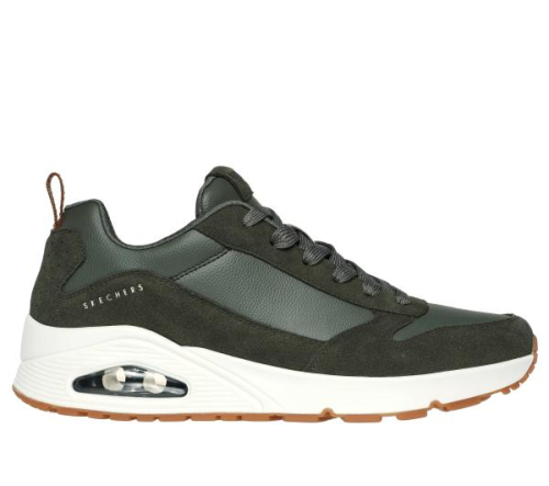 Skechers Sneaker 52468 Uno stacre in de kleur olive