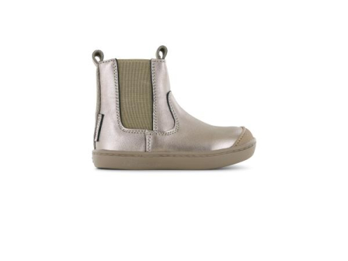 Shoesme Enkellaars FL25W010-C in de kleur champagne