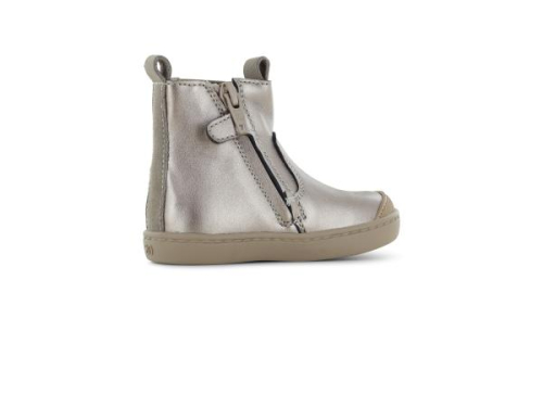 Shoesme Enkellaars FL25W010-C in de kleur champagne