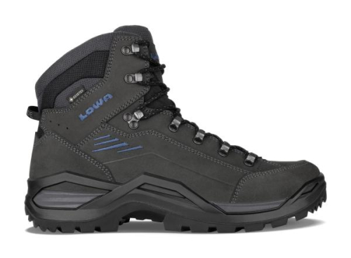 Lowa RENEGADE EVO GTX MID Antr/Steelbleu LM311916-9780 in de kleur antraciet