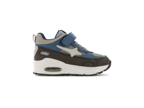 Shoesme Sneaker met Klittenband AO25W001-C in de kleur blauw