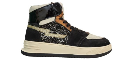 Jopper Hoge Sneaker J1012-254-10CO-AC-0000 in de kleur zwart