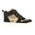Develab Hoge Sneaker 41922 999 in de kleur zwart