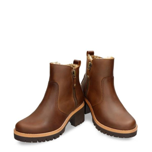 Panama Jack Enkellaars PAULINE Pauline B9 in de kleur cognac