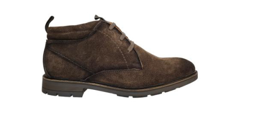 Longo Hoge Veterschoen Bequem 1152728 in de kleur bruin