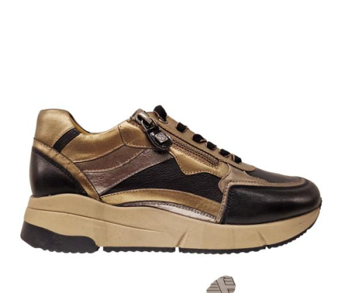 Helioform Sneaker H Combi Zwart 284.003 0353 H in de kleur brons