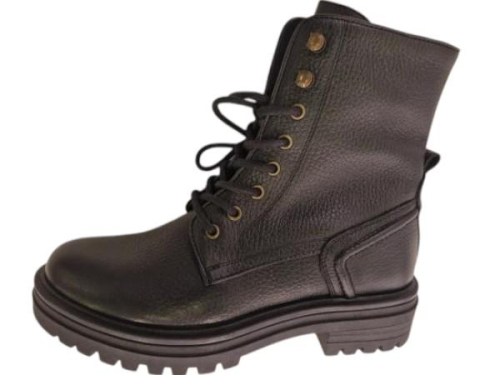 Longo Veterboot 1152913 in de kleur zwart
