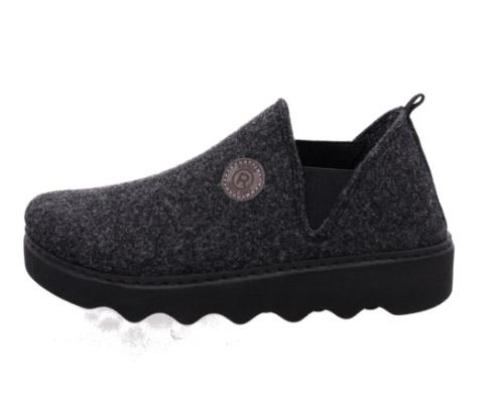 Rohde Pantoffel 6106 84 G in de kleur grijs
