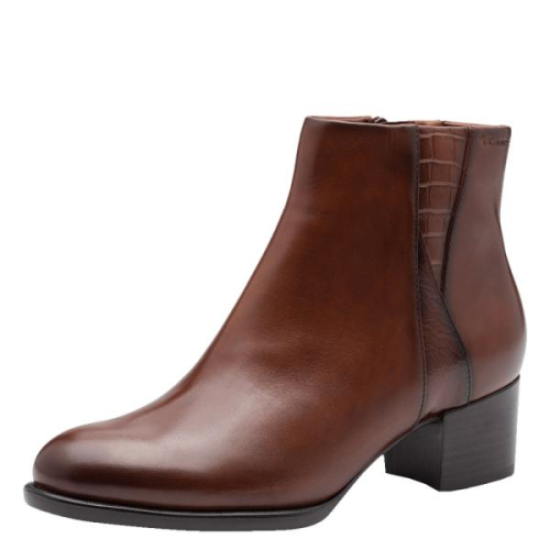 Tamaris Enkellaars 1-25366-45-311 in de kleur cognac
