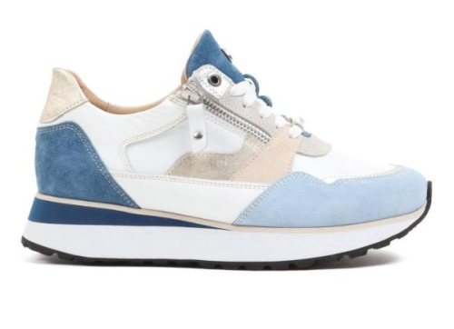 Footnotes Sneaker Elke Combi Blauw H 31.007.1091 H Elke in de kleur wit