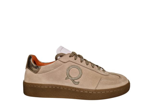 Aqa Sneaker A8910 25421-1 in de kleur beige