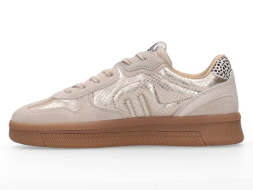 Maruti Sneaker YALE Combi Taupe 66.1844.01-L25 in de kleur goud