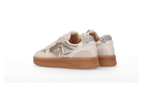 Maruti Sneaker YALE Combi Taupe 66.1844.01-L25 in de kleur goud