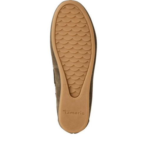 Tamaris Bootschoen 1-23602-44 722 in de kleur olive