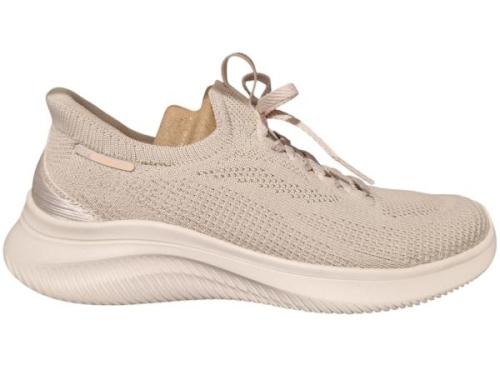Skechers Slip-ins Sneaker 150801 NAT Ultra-Flex 4.0 in de kleur Naturel