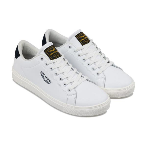 PME Legend Sneaker CARRIOR combi Blauw PBO2503050 906 in de kleur wit