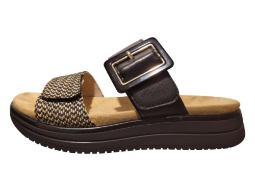 Remonte Slipper D1J61-03 in de kleur zwart