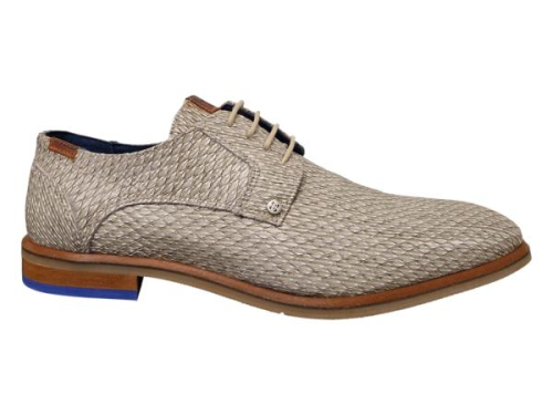 Berkelmans Lage veterschoen ORAN 2610065432 203E in de kleur beige