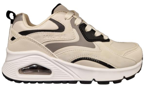 Skechers Sneaker 403647L NAT UNO GEN1-COLOR SURGE in de kleur off white