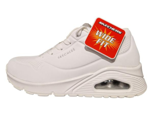 Skechers Sneaker WIDE FIT 73690W W UNO-Stand on Air Wide Fit in de kleur wit
