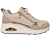 Skechers Sneaker 177873 TPE Uno-Metallic Sliders in de kleur taupe