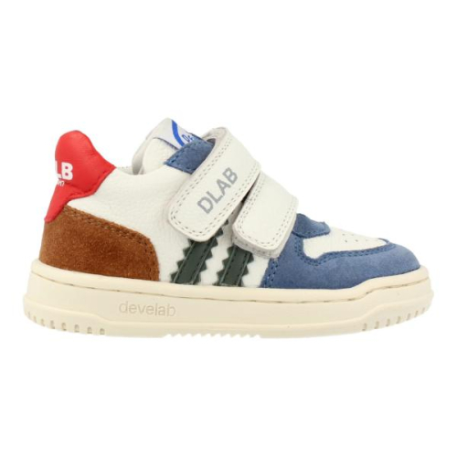 Develab Sneaker Combi Blauw 44429 693 in de kleur wit