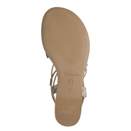 Tamaris Sandaal Nude Combi 1-28103-42 271 in de kleur goud