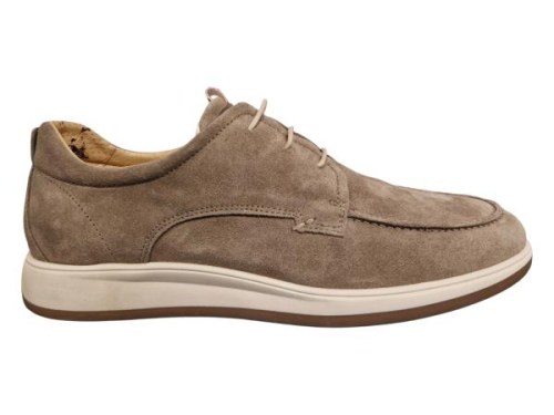 Berkelmans Lage veterschoen LYDDEN 261007996 in de kleur taupe