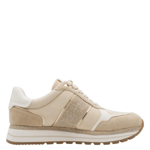Tamaris Sneaker 1-23797-46 313 in de kleur beige